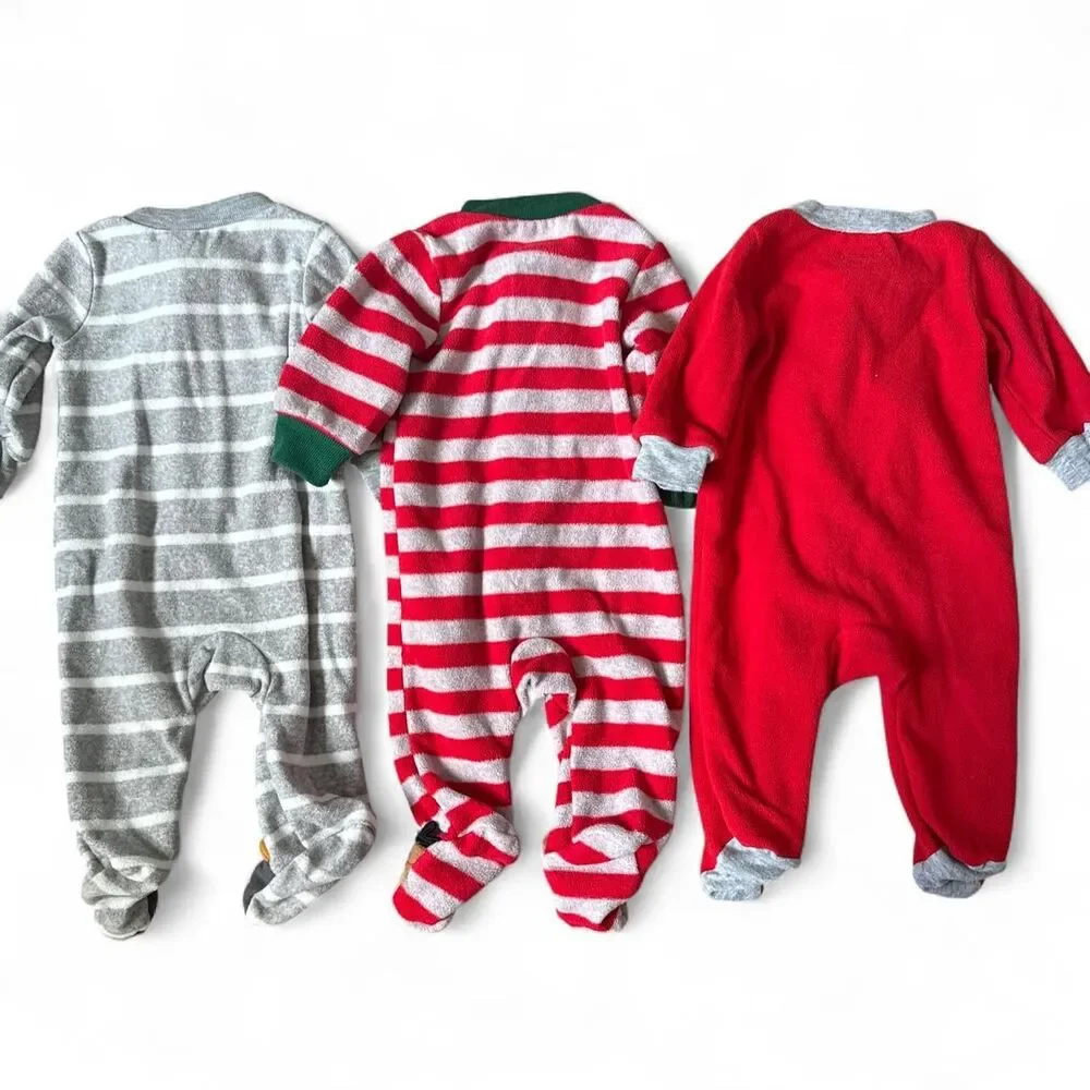 Newborn & 0–3M Baby Clothes Bundle – 7 Pieces + Blanket & Hat